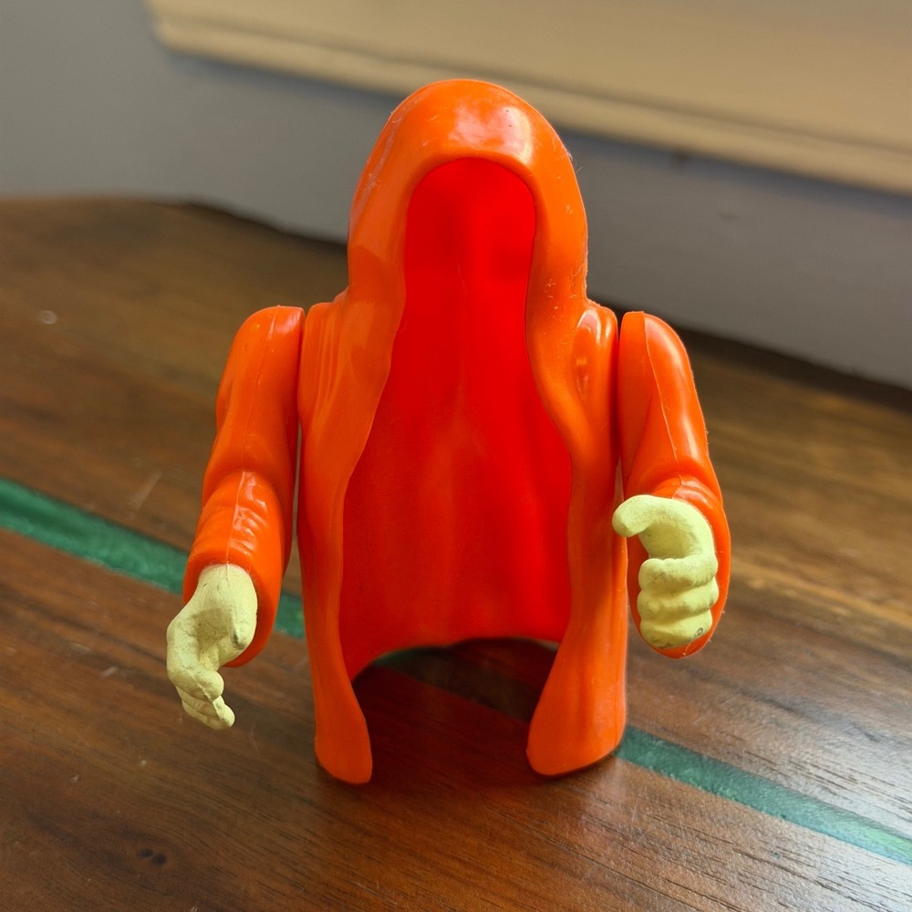 Tonka Super Naturals Ghostling Mr Lucky Evil Robe Accessory Orange 1987